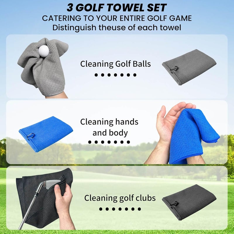 BAPOTH Store Golf Club Cleaner, Non-Leaking Stretchable Golf Club Brush with Microfiber Golf Towel (23.6 * 15.7 in), Strong Bristles Golf Brush Can Hold 5oz Water, Essentials Golf Accessories for Men - Image 4